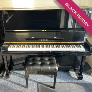 Used Yamaha U3 piano in Black Friday Sale at Stuart Jones Pianos, Newtown